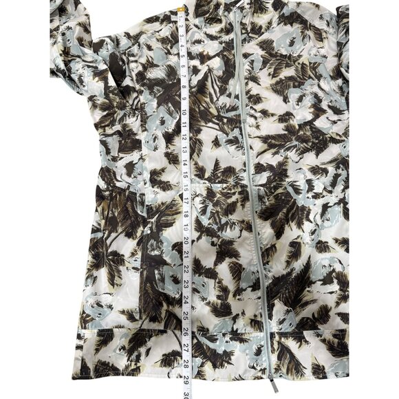 Lafayette 148 Lightweight Baylor Jacket Windbreaker Full-Zip Floral Women Size L - Picture 7 of 8